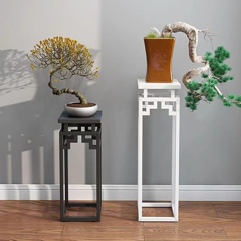 Metal Rectangular Plant Stand