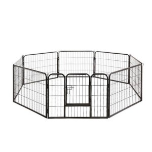 Adjustable Portable Barrier Exercise Dog Pen (3)