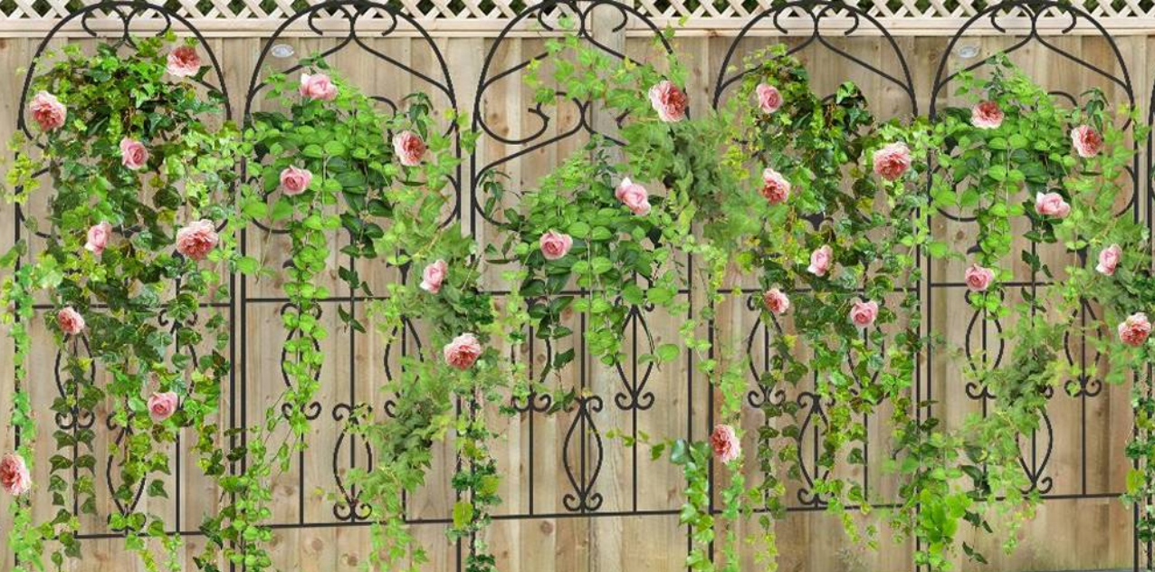 french pot trellis gothic trellis